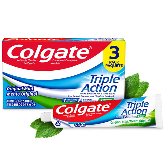 COLGATE TRIPLE ACTION 4OZ/6CT