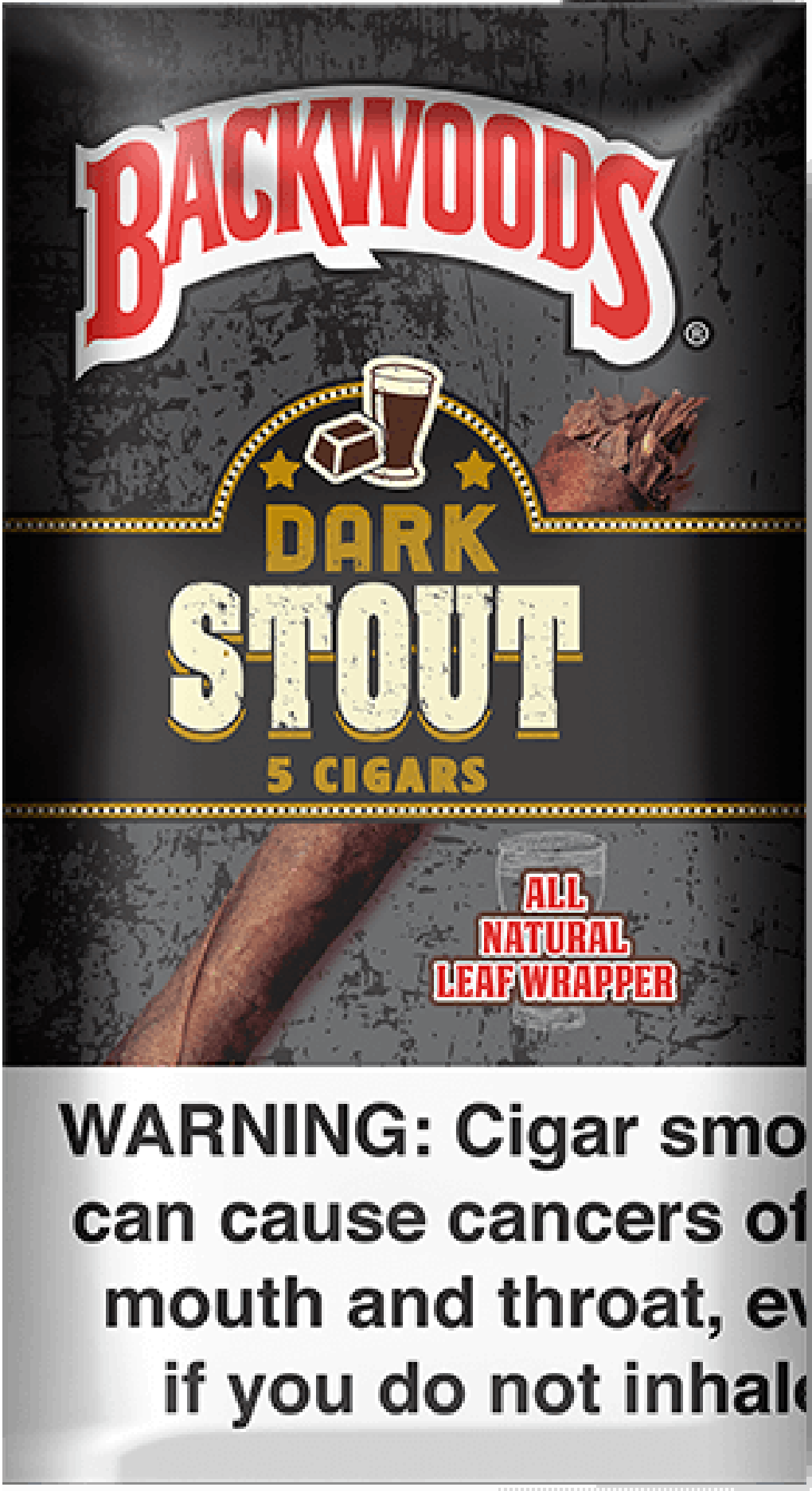 BACKWOODS DARK STOUT 5PK