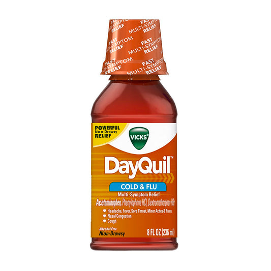 DAYQUIL COLD & FLU 8OZ 1CT