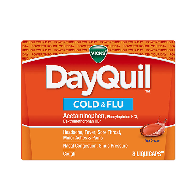 DAYQUIL COLD & FLU CAPS 8PK/6CT