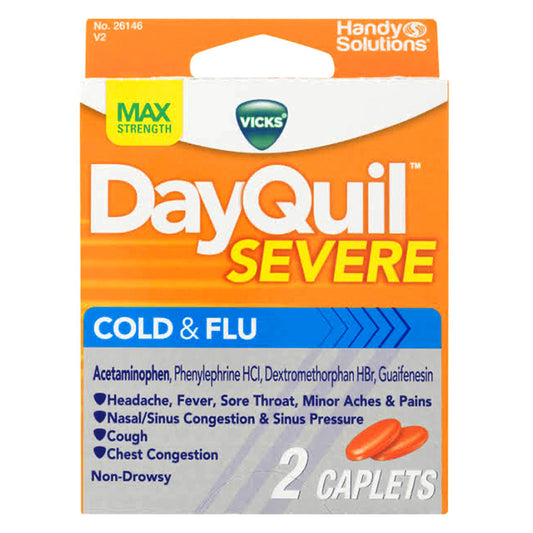 DAYQUIL COLD&FLU SEVR BLISTER 12CT