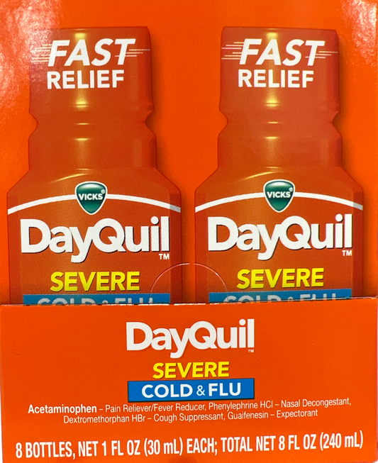 DAYQUIL SEVERE COLD& FLU 8/1OZ