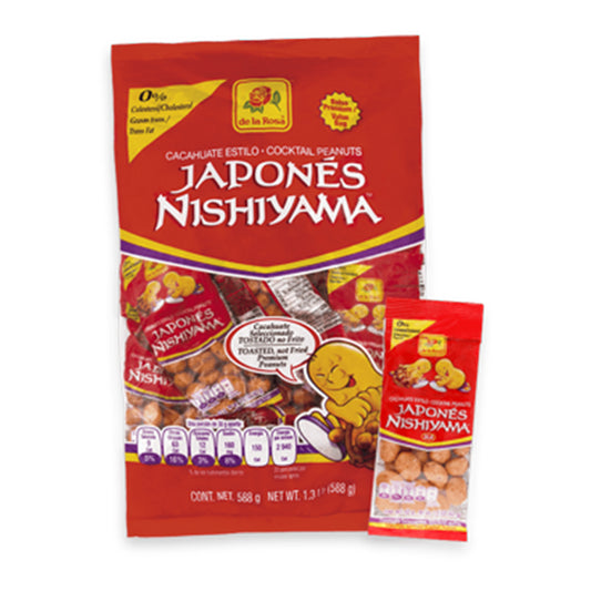 DE LA ROSA CACAHUATE JAPONES 14CT