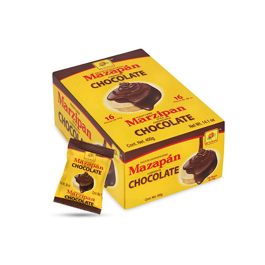 DE LA ROSA MAZAPAN CHOC 16CT