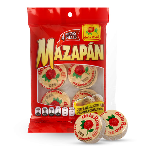 DE LA ROSA PEG MAZAPAN 4OZ/4CT