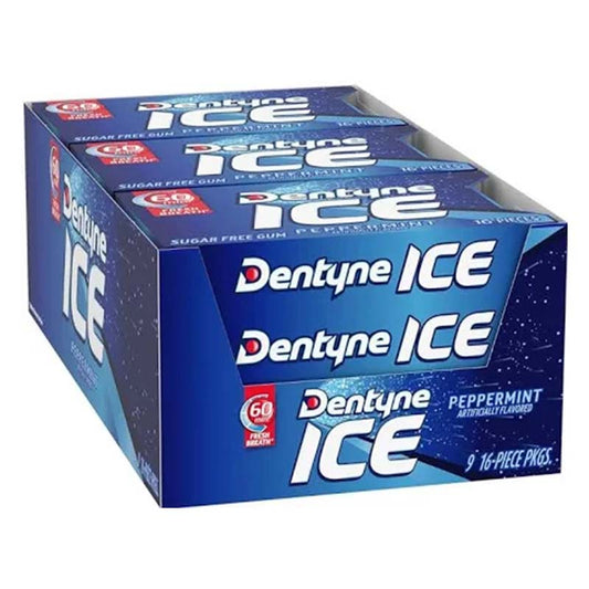 DENTYNE ICE PEPPERMENT 9CT