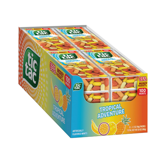 TIC TAC FRUIT ADVENTURE 100 MINTS/12CT