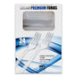 DISPOZEIT PLASTIC HEAVY DUTY FORKS 24CT