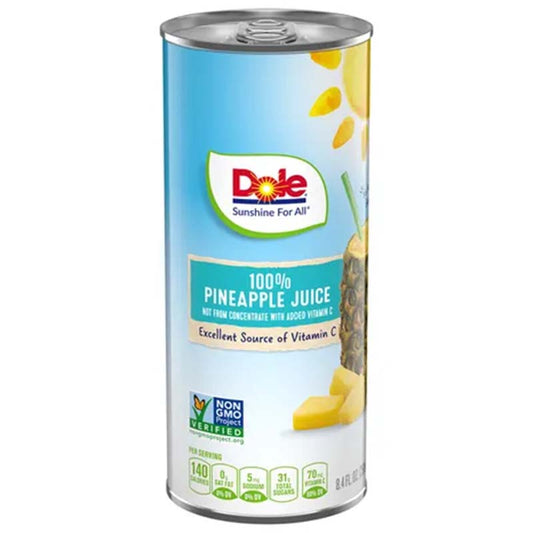 DOLE PINEAPPLE JUICE 24/8.4OZ