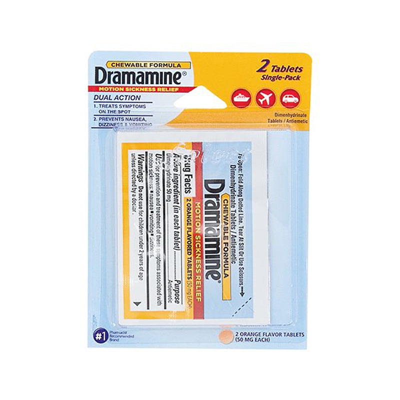 DRAMAMINE MOTION SICKNESS 2PC/12CT