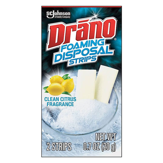 DRANO FOAMING DISPOSAL STIRPS 2CT