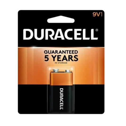 DURACELL BATTERIES 9V 12 CARDS