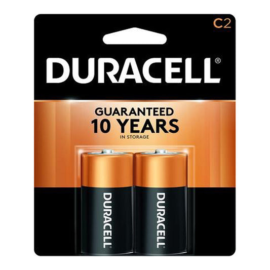 DURACELL BATTERIES C2 8PK COPPERTOP