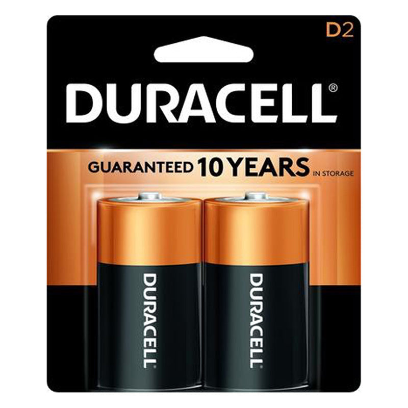 DURACELL BATTERIES D 6/2PK.