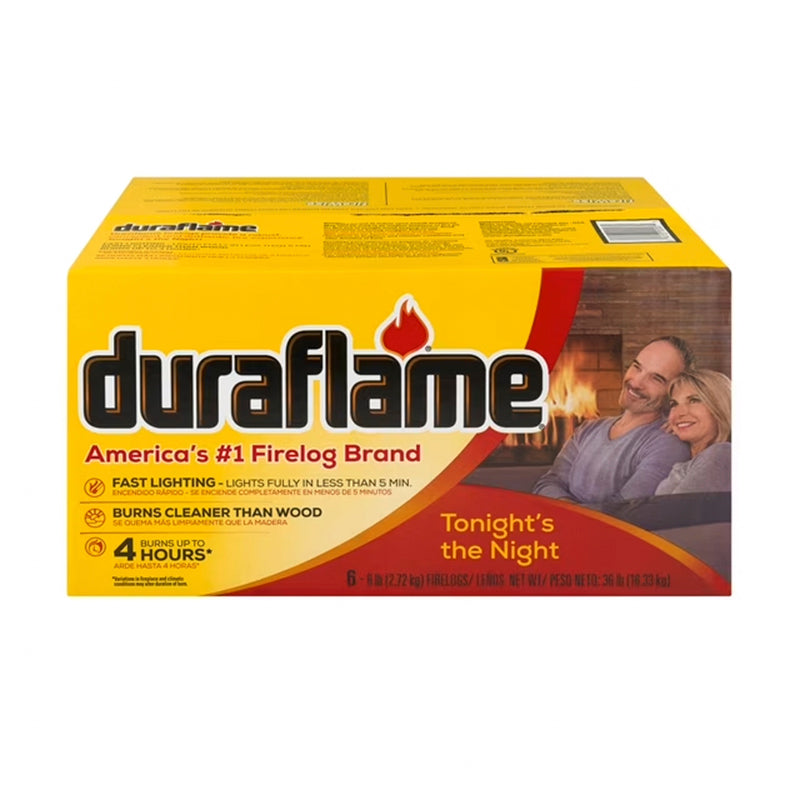 DURAFLAME FIRE LOGS 6LB/1CT