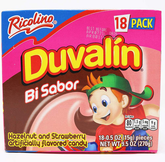 DUVALIN HAZELNUT/STRAWBERRY 18CT