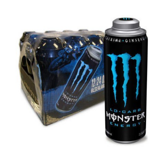 MONSTER LOW CARB 24OZ/12CT