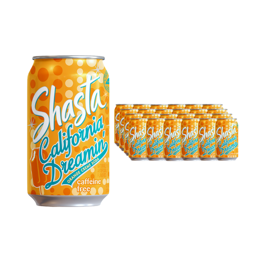 SHASTA ZERO CALI DREAM 12OZ/24CT