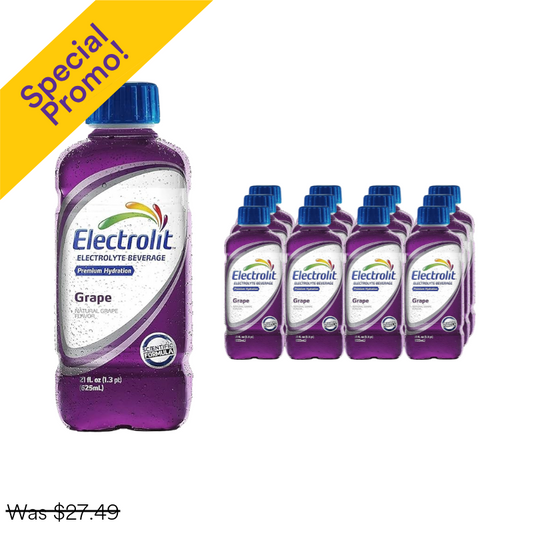 ELECTROLIT GRAPE 12OZ/12CT