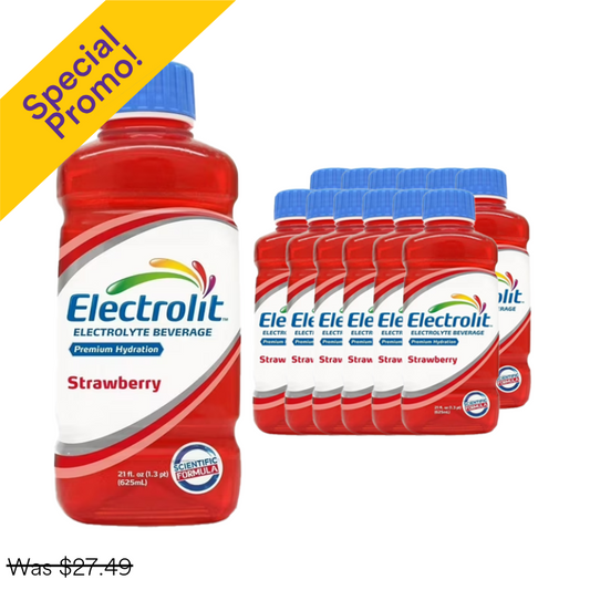 ELECTROLIT STRAWBERRY 12OZ/12CT