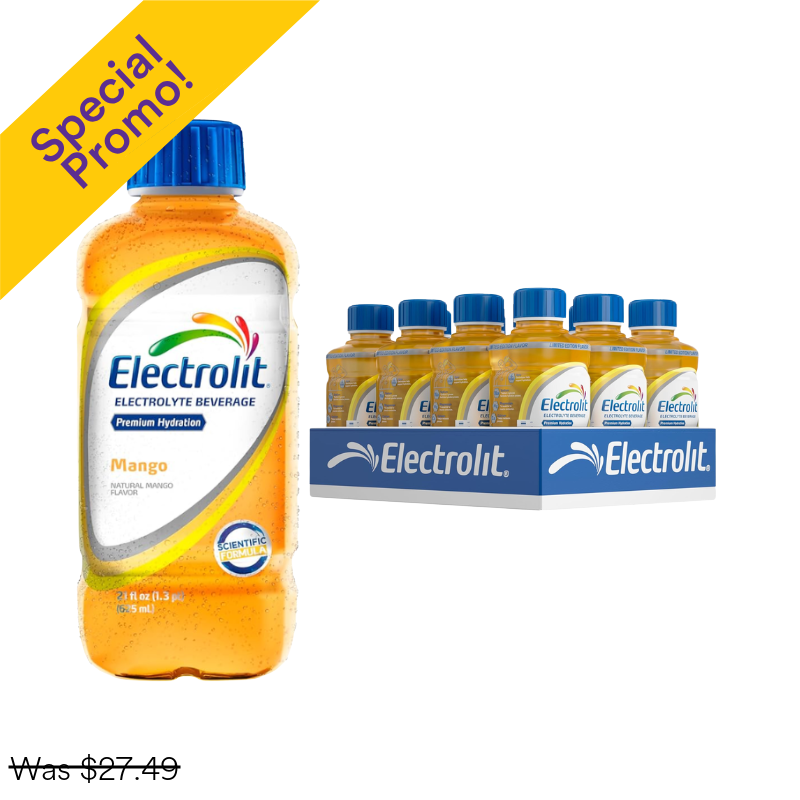 ELECTROLIT MANGO 12OZ/12CT