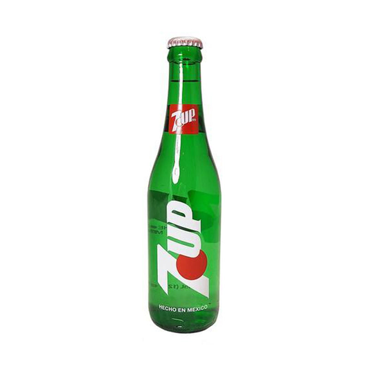MEXICAN GLASS 7-UP 355ML/12CT