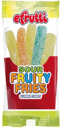 EFRUTTI SOUR FRUITY FRIES 48CT