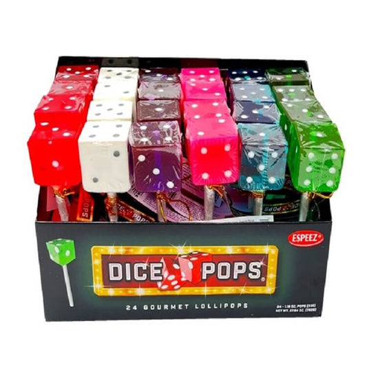 ESPEEZ  DICE POPS 24CT