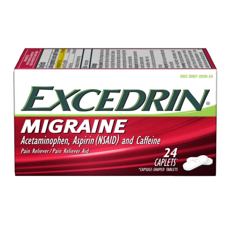 EXCEDRIN MIGRAINE 24CT 3PACK