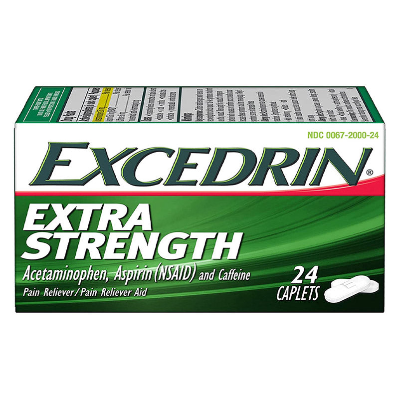 EXCEDRIN XTRA STRENGTH 24CT 3PACK