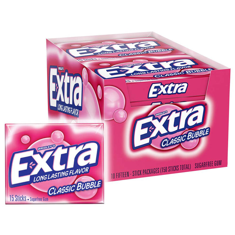 EXTRA CLASSIC BUBBLE 10CT