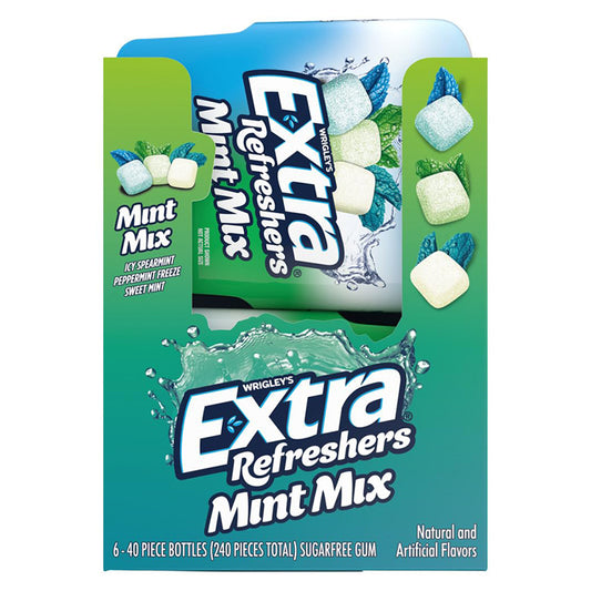 EXTRA REFRESHERS MINT MIX 6CT