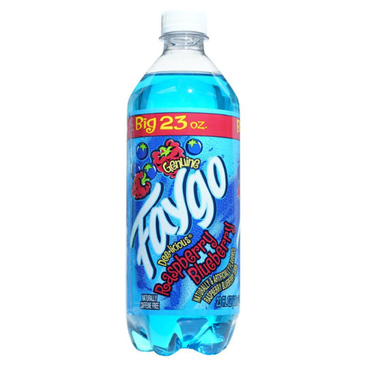 FAYGO RASPBERRY BLUEBERRY 23OZ 24CT