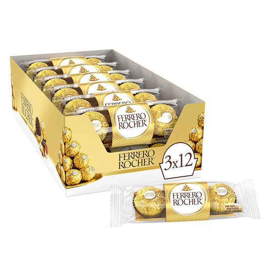 FERRERO ROCHER 3PK/12CT