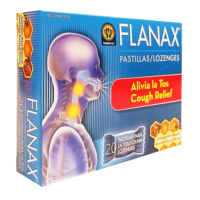 FLANAX COUGH DROP 20 DROPS - 3PK