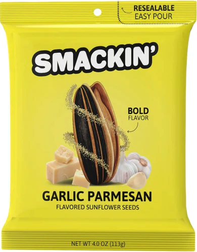 SMACKIN' SEEDS GARLIC PARMESAN 12CT
