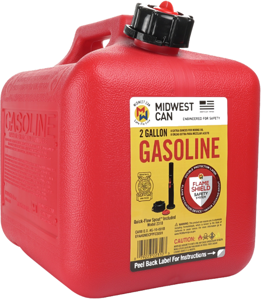 GAS CAN 2GALLONS 1CT