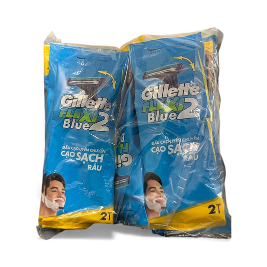 GILLETE FLEX BLUE II 2PK/12CT