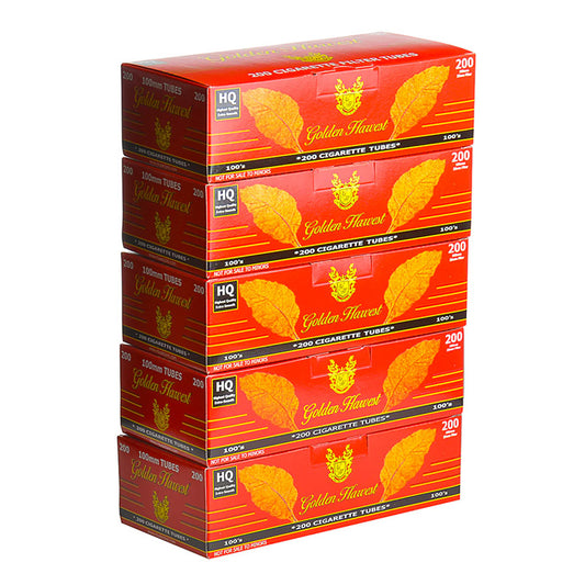 GOLDEN HARVEST TUBES RED 100 5CT