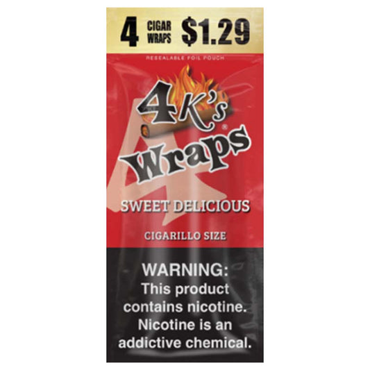 GOOD TIMES 4K'S WRAPS SWEET DELSH 4/1.29