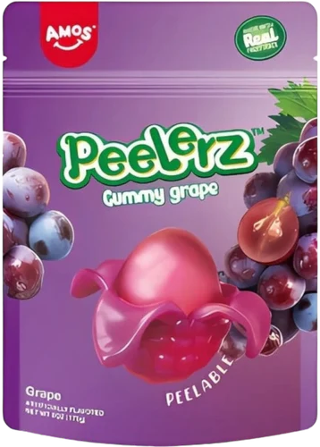AMOS PEELERZ GUMMY GRAPE 12CT