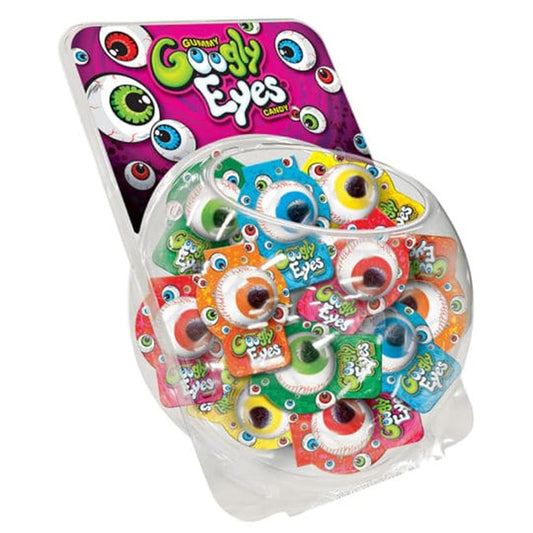 GUMMY GOOGLY EYES 50CT
