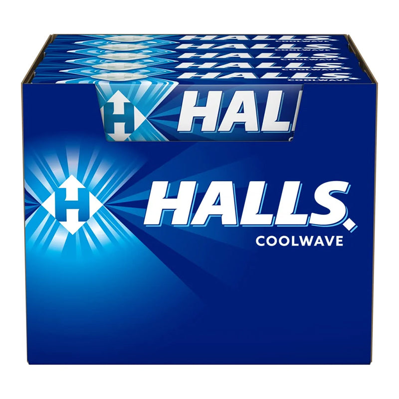 HALLS COUGH DROPS COOLWAVE 20CT