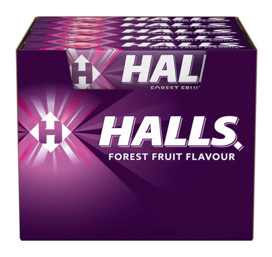 HALLS COUGH DROPS FOREST FRUIT 20CT