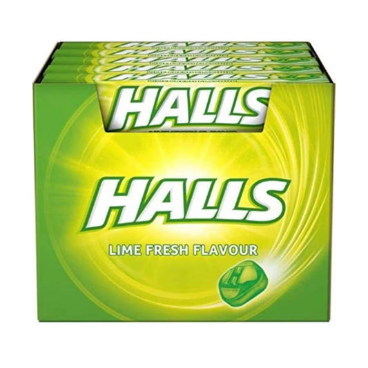 HALLS COUGH LIME FRESH 20CT