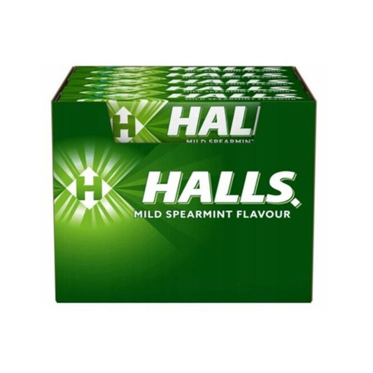 HALLS COUGH MILD SPEARMINT 20CT