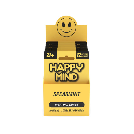 HAPPY MIND SPEARMINT 10MG/10CT