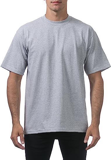 PROCLUBS HEATHER GRAY SHORT SLEEVE 2XLT