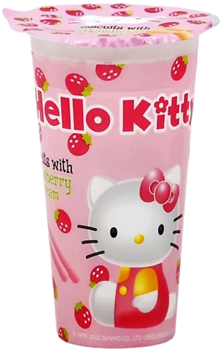 HELLO KITTY STRBRY BISCUITS 8CT