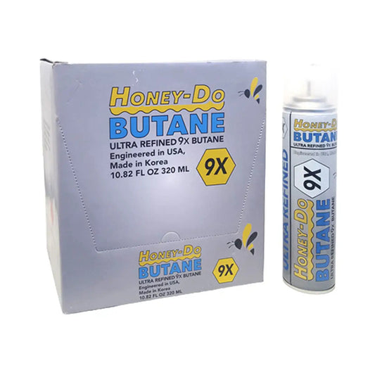 HONEY-DO 9X JUMBO 600ML CANS BUTANE